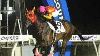 【門別・北海優駿結果】ベルピットが圧倒的人気に応えて圧勝！道営二冠達成