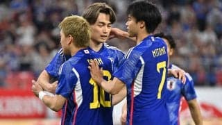 「オフサイドになっちゃいけない」絶妙なプレーもわずかにオフサイド…2点目ならずも代表初ゴールの上田綺世は「口火は切れた」と手応え