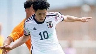 U-22日本代表「背番号10」鈴木唯人がフランスで学んだこと「イングランドの大きさ、速さ、強さには何とも思わなくなった」