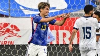 代表2戦目で初ゴールの中村敬斗「決めて当然のパス」と久保建英のアシストに言及、更なる高みへ「とにかく生き残る。それだけ」