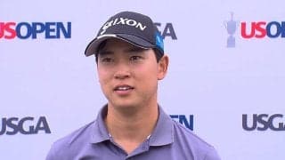 全米オープン初出場の桂川有人「アンダーパーで回れたことが良かった」