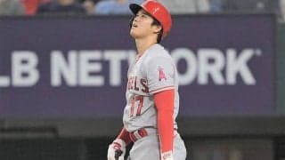 これで7戦6発だ！ 大谷翔平が登板日に放ったMLBトップの22号に米識者も驚嘆「彼は人間なのだろうか？」