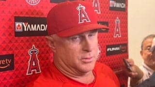 【MLB】大谷翔平の特大弾に「『疲れている？』と聞いた」　饒舌の指揮官が裏話「ガッツ溢れた」