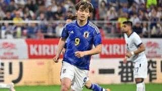 日本代表FW上田綺世がケガで途中離脱…エルサルバドル戦では代表初ゴール