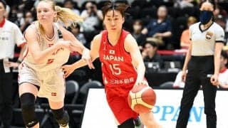 序盤から圧倒した女子日本代表がデンマークとの初戦に勝利…平下愛佳や本橋菜子などガード陣が躍動