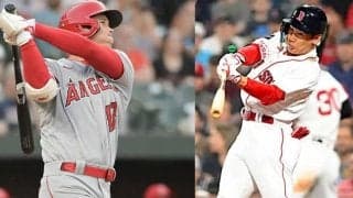 【MLB】絶好調の大谷翔平と4安打復調の吉田正尚　3割超えの2人に高まるイチロー、松井秀喜以来の“偉業”