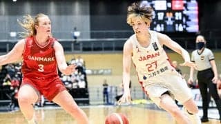 女子日本代表がデンマークに連勝…馬瓜ステファニー、山本麻衣、林咲希がそろって18得点