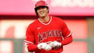 【MLB】ニコニコ大谷翔平の先には元同僚の存在　“デレデレ”は「爽やかな1日の始まり」