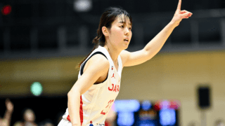 第3Qに8本の3ポイントで勝利を引き寄せた日本代表…山本麻衣「気にせず打ち続けた」