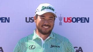 松山英樹は3つ伸ばし上位へ「チャンスを決め切ることができたのは良かった」