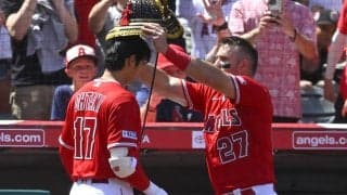 【MLB】大谷翔平、“トラウタニ弾”で不敗神話継続　指揮官「2人だけで勝つことはできないが、彼らはそれを可能にする」と賛辞