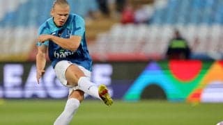 ハーランドの凄まじい弾丸ボレーにコーチも恐怖を感じる？「こんなの止められない」「やばい」