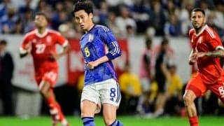 「トラップが鬼やろ」「やばすぎよ」日本の“美しい2点目”を演出した鎌田大地の絶妙タッチに称賛の嵐！「鎌田の神トラップはイニエスタ級でした」の声