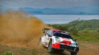 WRCサファリ：シェイクダウンはトヨタのカッレ・ロバンペラがトップ。勝田貴元は転倒でマシンを破損