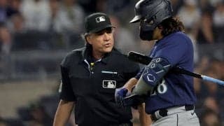 【MLB】地面スレスレも…ストライク　打者呆然の判定にファン「意味が分からない」