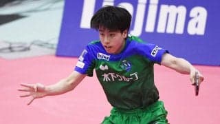 篠塚大登がパリ五輪選考レースに復帰「もう1試合も無駄にできない」【卓球 Tリーグ個人戦】