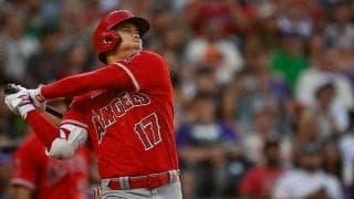 【MLB】大谷翔平、第25号・日米通算200号メモリアル弾含むサイクル王手も実らず　エ軍終盤に満塁弾浴び逆転負け
