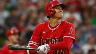【MLB】大谷翔平の衝撃弾に「別の惑星から来た存在だと…」　ボール球捉えた一撃に地元局騒然