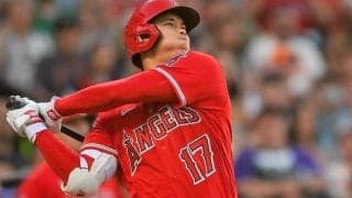 敵投手が「嘘だろ」と驚く圧巻弾！ 大谷翔平が見せた驚愕の一振りに米実況も愕然「どうやってあんな風に打つんだ」