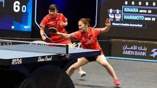 木原美悠・張本美和の世界ユース覇者ペアが貫禄勝ち。国際大会初コンビの平野・長﨑を撃破【卓球 WTTコンテンダーチュニス】