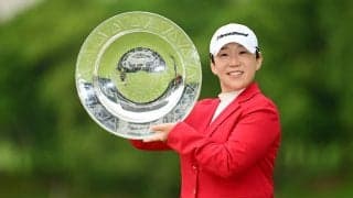 申ジエ「優勝したい気持ちが強かった」　岩井明愛をプレーオフで下し今季2勝目