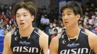 シーホース三河が西田優大、中村太地と契約継続…エース西田は「覚悟を持って結果にこだわる」