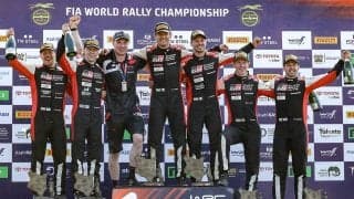 WRCサファリ：トヨタ勢、2年連続で1-2-3-4フィニッシュ達成