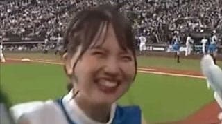 激カワのチア襲った“ハプニング”がきつねダンス超え…「最高の笑顔」が550万再生間近