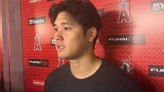 【MLB】大谷翔平、兜を被らなかった理由は？　PO争い激化も手応え「いい位置にいる」…一問一答