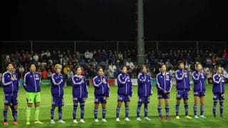 長谷川唯や長野風花ら9選手がジャケット姿！アディダス社員総出でなでしこを激励