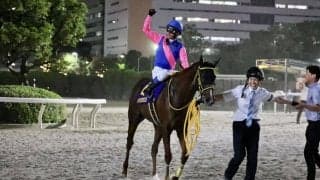 【帝王賞】浜中「中央のG1を次こそは」メイショウハリオが連覇達成