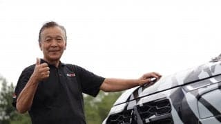 三菱の増岡浩総監督「クルマは想像以上の完成度。最高の結果を求めていきたい」