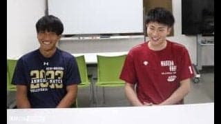 【連載】早慶定期戦直前特集　第４回　水町泰杜主将×島田航希主将