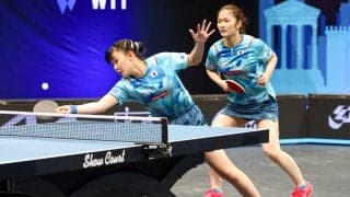木原美悠・張本美和のユース女王ペアがインドペアに敗れて準優勝【卓球 WTTコンテンダーチュニス】
