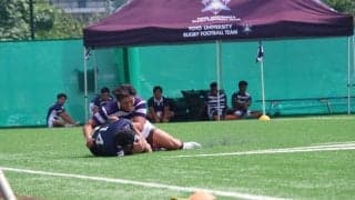 [ラグビー]春季大会最終戦は明大に大敗、秋にレベルアップ誓う