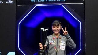 15歳の張本美和が2種目で決勝進出を果たし、シングルスではシニア2度目の優勝！【卓球 WTTコンテンダーチュニス／結果まとめ】