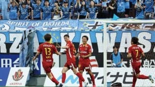 名古屋が川崎Fにシーズンダブル！ ユンカー今季10点目&和泉の追加点で2-0の完勝に【明治安田J1第19節】