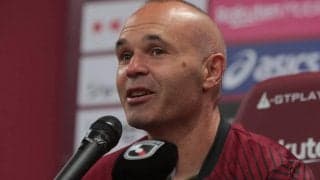 「消化するのが難しい時間」苦しんだ今シーズンを振り返ったイニエスタ、構想外で気づいた“サッカーへの想い”、モチベーションに変え退団を決意「ここに残ったらそれは難しい」