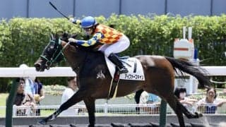 【福島4R】藤田菜七子騎乗、アイファースキャンが逃げ切る