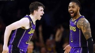 レイカーズがリーブス、ラッセルとの再契約、若手ビッグマンのヘイズ獲得に合意