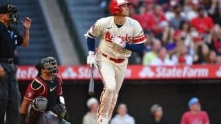 【MLB】大谷翔平、4打数無安打2三振で今季最悪4連敗　打率.306、連続試合安打8でストップ