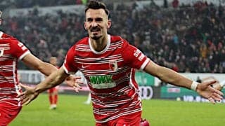 アウグスブルクがドイツ代表FWベリシャの買い取りオプションを行使、完全移籍で加入