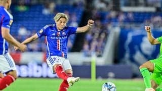 「凄いっっ」「マツケンゾーン」横浜FMのSB松原健が決めた開始６分での無回転ミドル弾が強烈すぎる！「年２」「松原は、本当に良いキック持ってるわ」の声