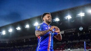 「え、居たの!?」ドイツ代表FWの「横浜FM-湘南」観戦姿が大反響！「マリノス電撃加入ですか」「日本のサッカーを満喫中」などファン興奮の声続々