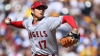 【MLB】大谷翔平は「右手中指の負傷」で緊急降板　球団発表…6回途中に指を気にする仕草
