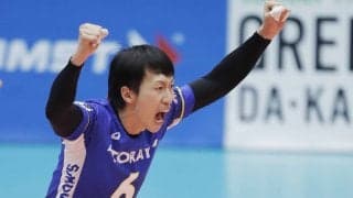 東レ男子　元キャプテン、渡辺俊介の加入を発表