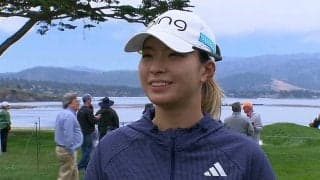 渋野日向子「すごく楽しみ」　ペブルビーチ開催の全米女子OPへ意気込み