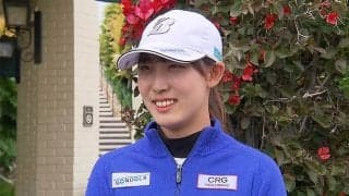 全米女子OPに挑む馬場咲希、前回覇者との練習ラウンドは「たくさん勉強になった」