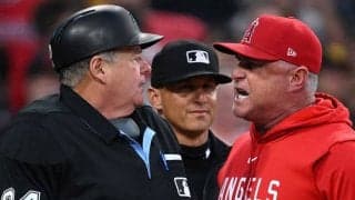 【MLB】退場のエ軍監督、怒り収まらず「ストライクだった」　疑惑判定の前に“ブチギレの予兆”