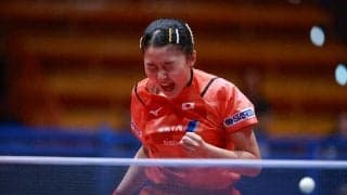 15歳・張本美和 世界卓球銀メダリストを破る！韓国のエース左腕を破り初戦突破【卓球 WTTリュブリャナ】